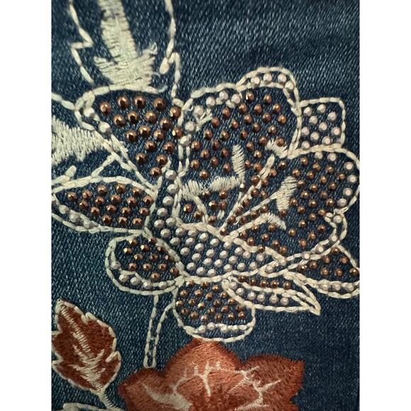 Style & Co. “Botanical Shine” size 16 boyfriend jeans. - Picture 11 of 12